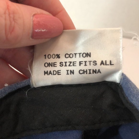 IOU International Organization Union for Baseball Denim Blue Snap Back Cap - Picture 7 of 7